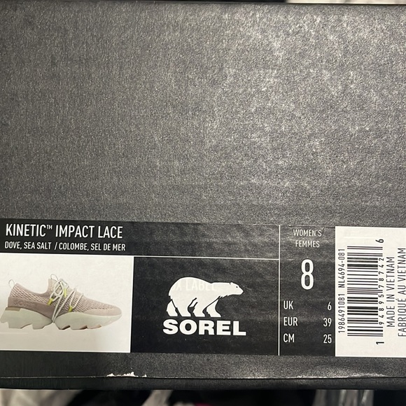 NOT SOLD Sorel impact lace up sneaker size 8 - Picture 4 of 5